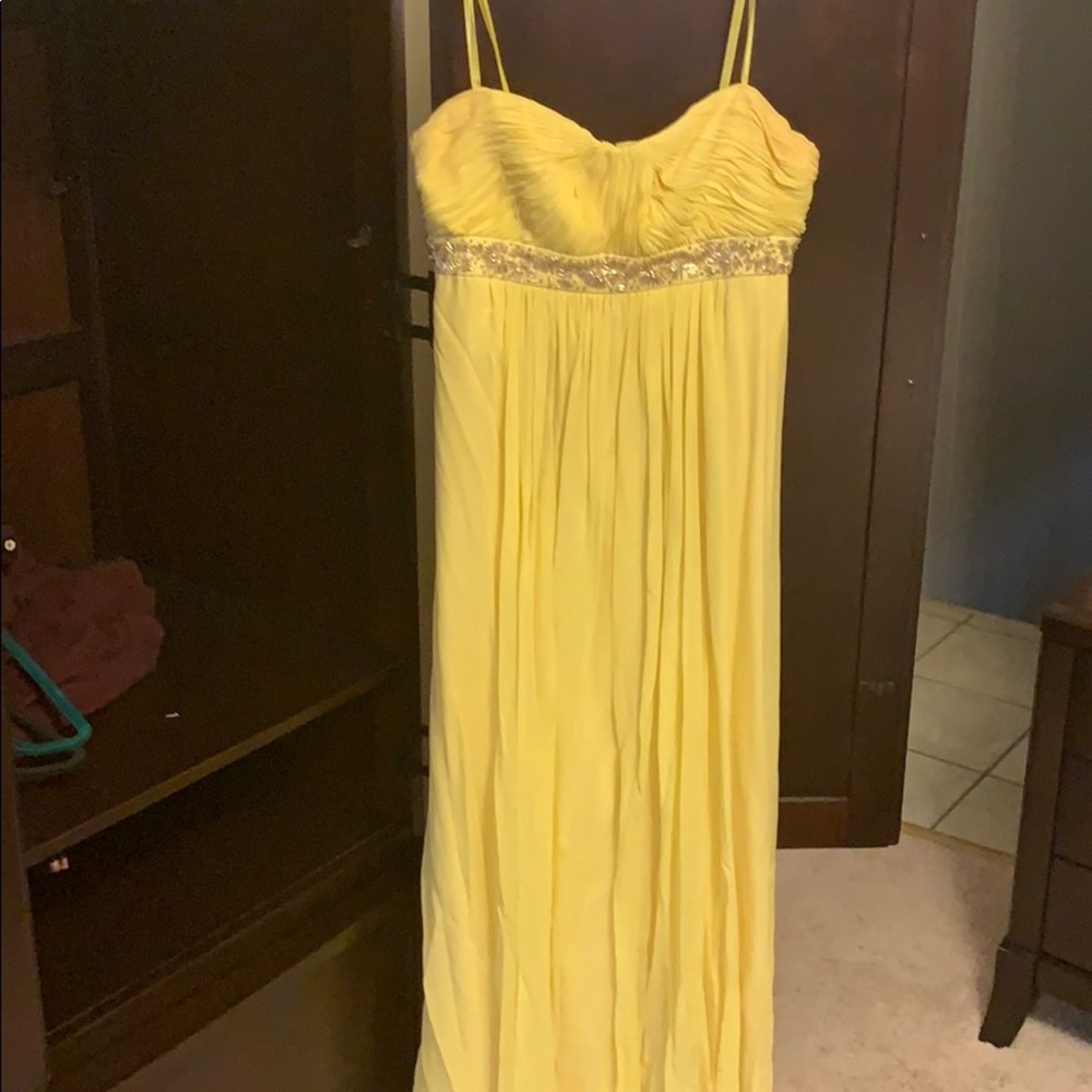 BCBG Maxazria Strapless Prom Dress!